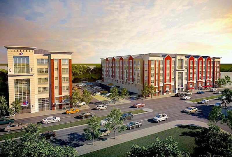  Meridia on Westfield in Roselle PArk Rendering project being built by March Associates Construction 